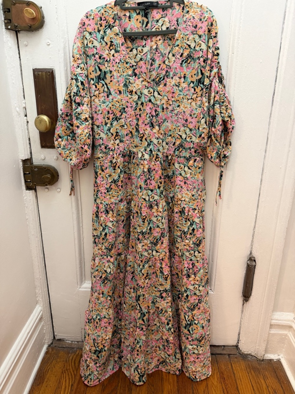 DECJUBA Floral Maxi Dress